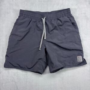 Nike "Icon" Volley Shorts Men's Medium Black Polyester Swim Trunks Lightweight